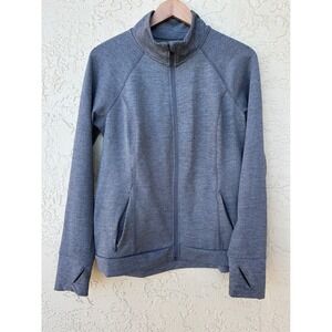 Full Zip Performance Jacket Womens XL Athleisure Activewear Minimal Sporty